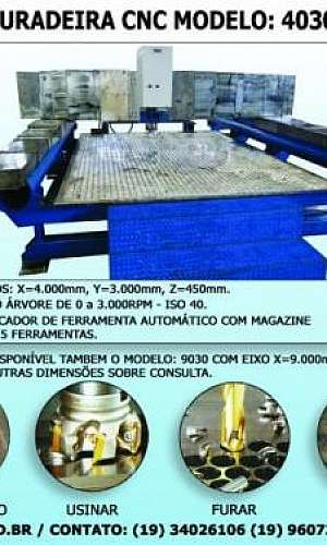 Fresadora CNC para metalúrgica Fresadora CNC para metalúrgica