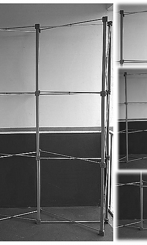 Porta banner aranha Porta banner aranha